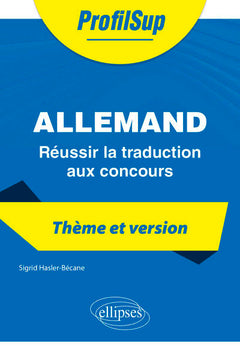 allemand - réussir la traduction aux concours