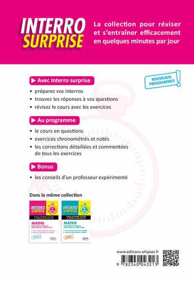 Spécialité biochimie-biologie 1re STL