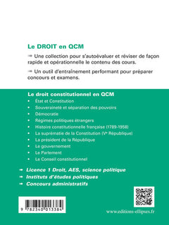 Le droit constitutionnel en QCM