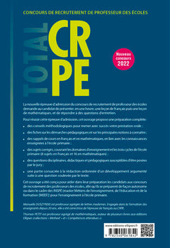 L'épreuve orale de leçon mathématiques et français