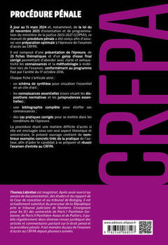 Procédure pénale - CRFPA 2024
