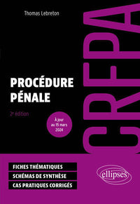 Procédure pénale - CRFPA 2024