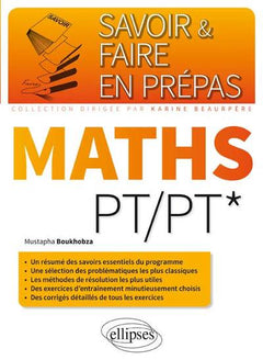 Savoir & Faire en Prépas Maths PT/PT*