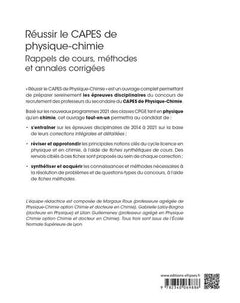 Réussir le CAPES de physique-chimie