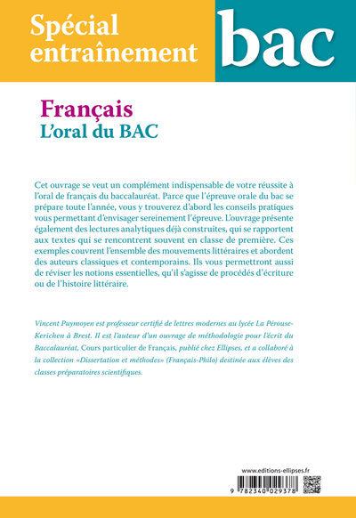 Spécial entraînement. L'oral du bac de français - Première