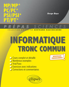 Informatique tronc commun