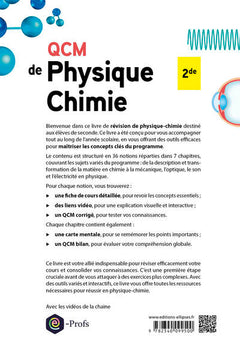 QCM de Physique-chimie - 2de