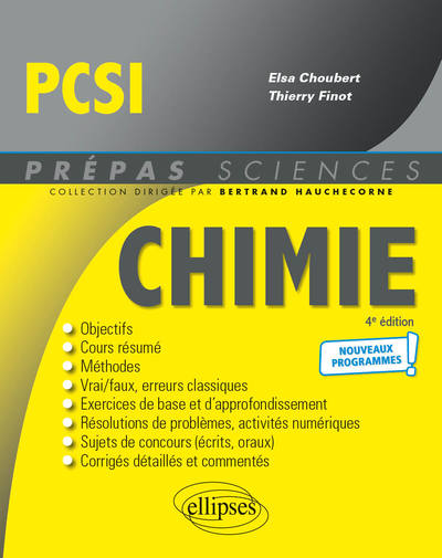 Chimie PCSI