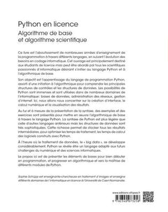Python en licence