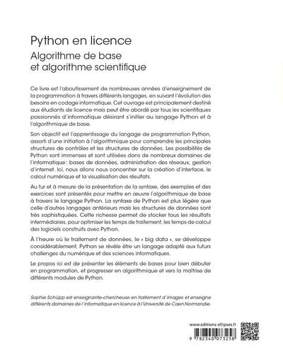 Python en licence