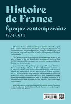 Histoire de France, volume 3: Époque contemporaine, tome 1