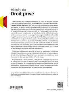 Histoire du droit privé