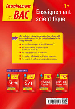 Enseignement scientifique 1re