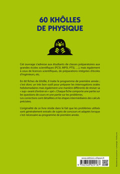 60 khôlles de Physique