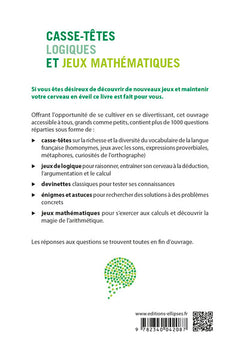 Casse-têtes logiques et jeux mathématiques