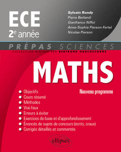 Maths ECE 2e Année Programme 2014
