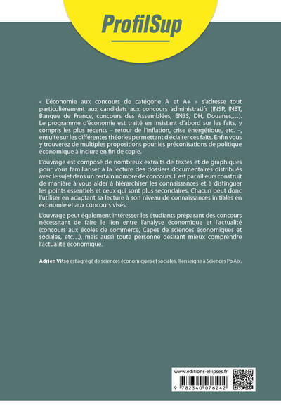 L'économie aux concours administratifs de catégorie A et A+