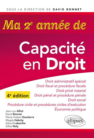 Ma deuxième année de capacité en droit