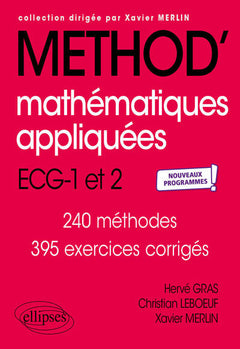 Mathématiques appliquées - ECG 1re et 2e années - Nouveaux programmes