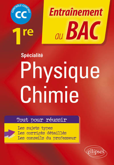 Spécialité Physique-chimie - Première: Contrôle continu