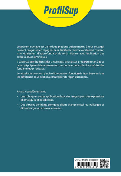 Vocabulaire pratique de l'espagnol