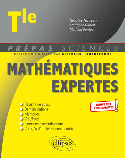 Mathématiques expertes - Terminale