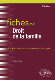 Fiches de droit de la famille