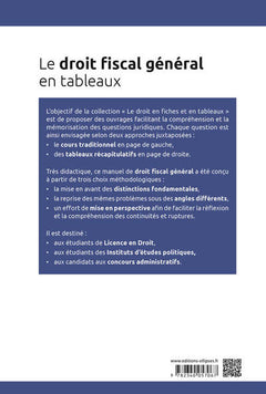 Le droit fiscal général en tableaux