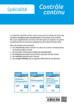 Histoire-géographie, géopolitique & sciences politiques Tle