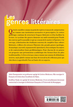 Les genres littéraires