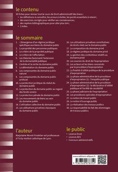 Fiches de droit administratif des biens