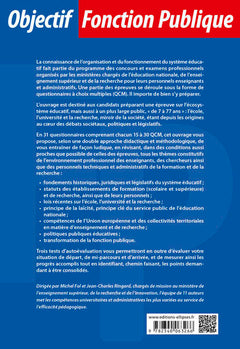 Le système éducatif en 1000 QCM
