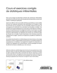 Cours et exercices corrigés de statistiques inférentielles