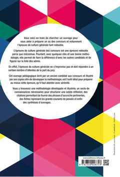 Culture générale aux concours administratifs catégories A et B