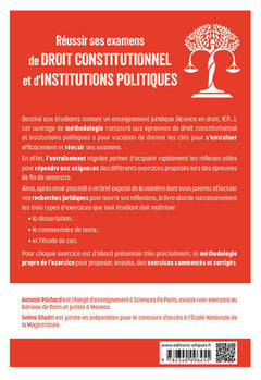 Réussir ses examens de Droit constitutionnel et d'Institutions politiques