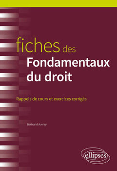 Fiches des fondamentaux du droit