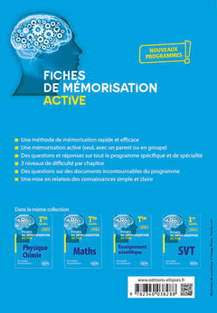 Spécialité SVT - Terminale - nouveaux programmes