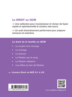 Le droit de la famille en QCM