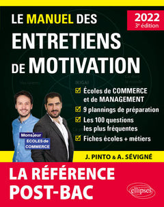 Le manuel des entretiens de motivation Post-Bac