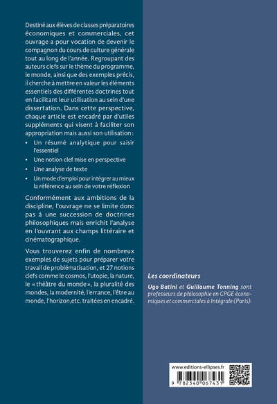 Le monde ECG 2023 - Auteur par auteur