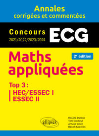 Maths appliquées ECG