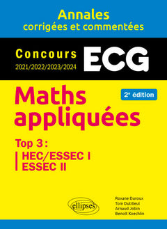 Maths appliquées ECG