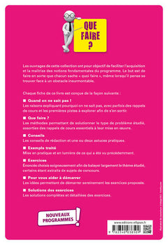 Spécialité physique-chimie - Terminale