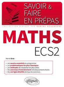 Savoir & Faire en Prépas Maths ECS2