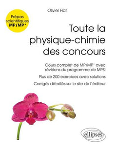 Toute la physique-chimie des concours MP/MP* nouveaux programmes