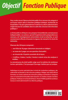 Le droit public en 20 leçons