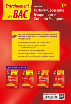 Spécialité Histoire-géographie, géopolitique et sciences politiques - Terminale