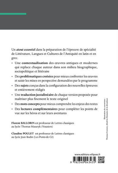 Le latin et le grec au bac 2021. Spécialité Littérature, Langues et Cultures de l'Antiquité. Terminale.