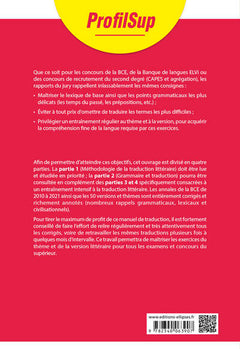 Manuel de traduction - Anglais > français > anglais: Thèmes et versions littéraires