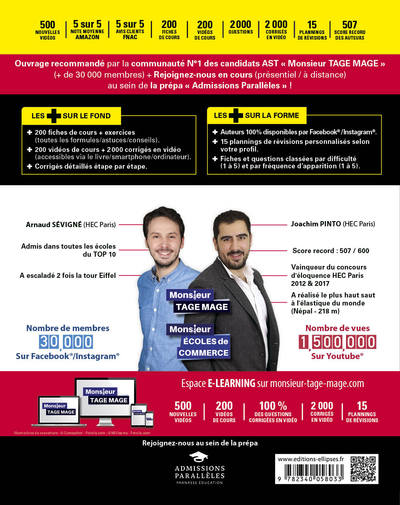 Le grand manuel du TAGE MAGE